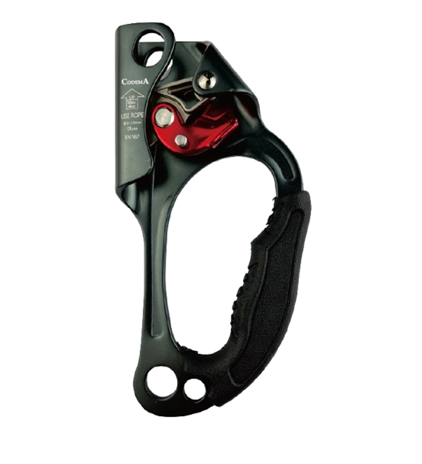 Puño ascendedor derecho para soga y trabajos en altura