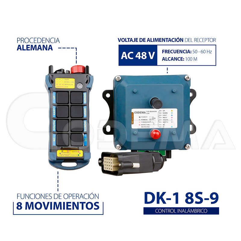 Control Inalámbrico CODEMA