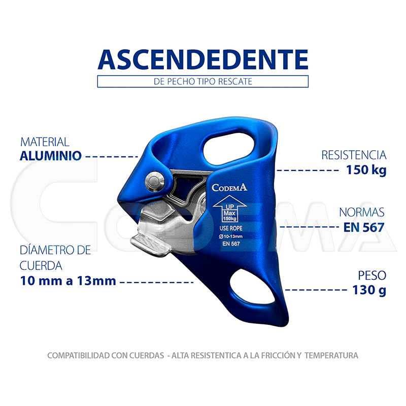 Ascendedor de Pecho CODEMA 590025