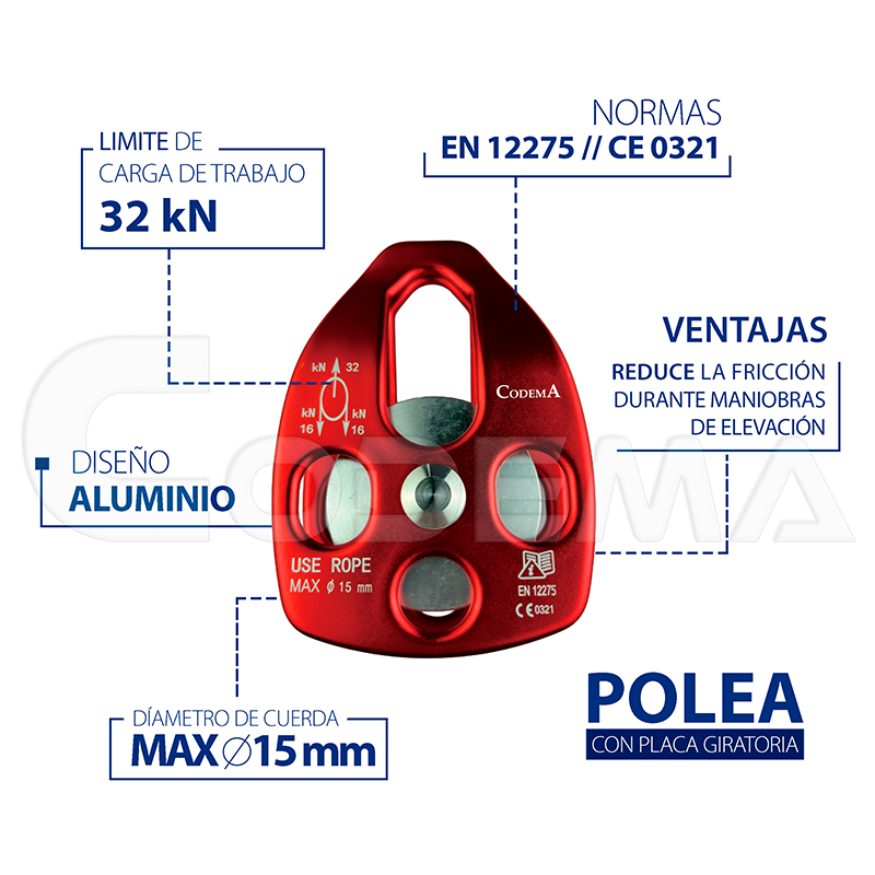 Polea Simple CODEMA