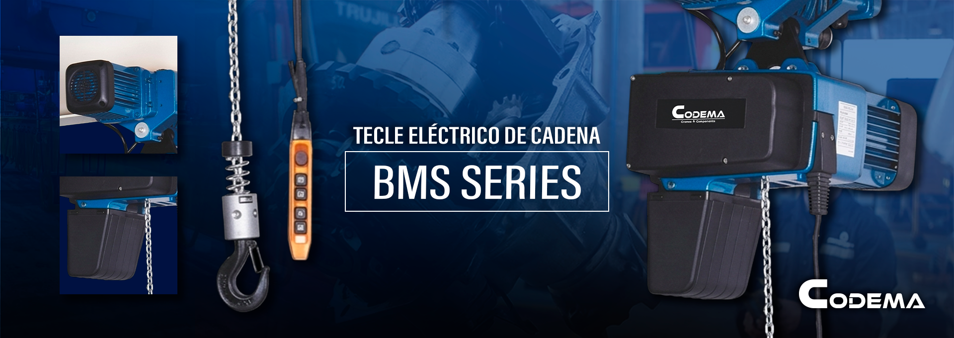 tecle eléctrico de cadenas - encabezado
