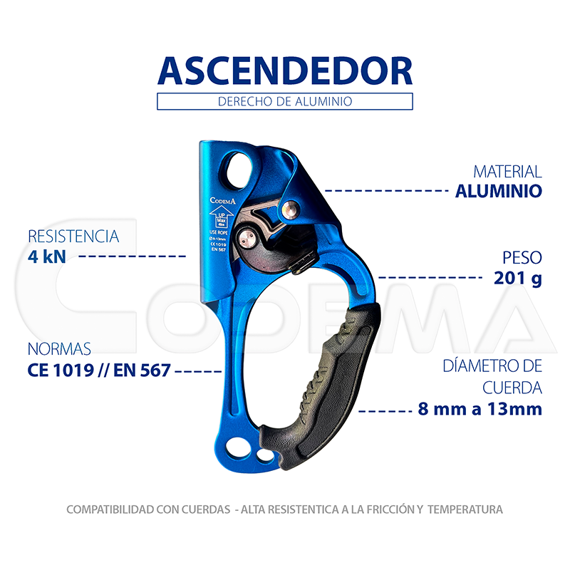 Puño Ascendedor Derecho CODEMA 590029R