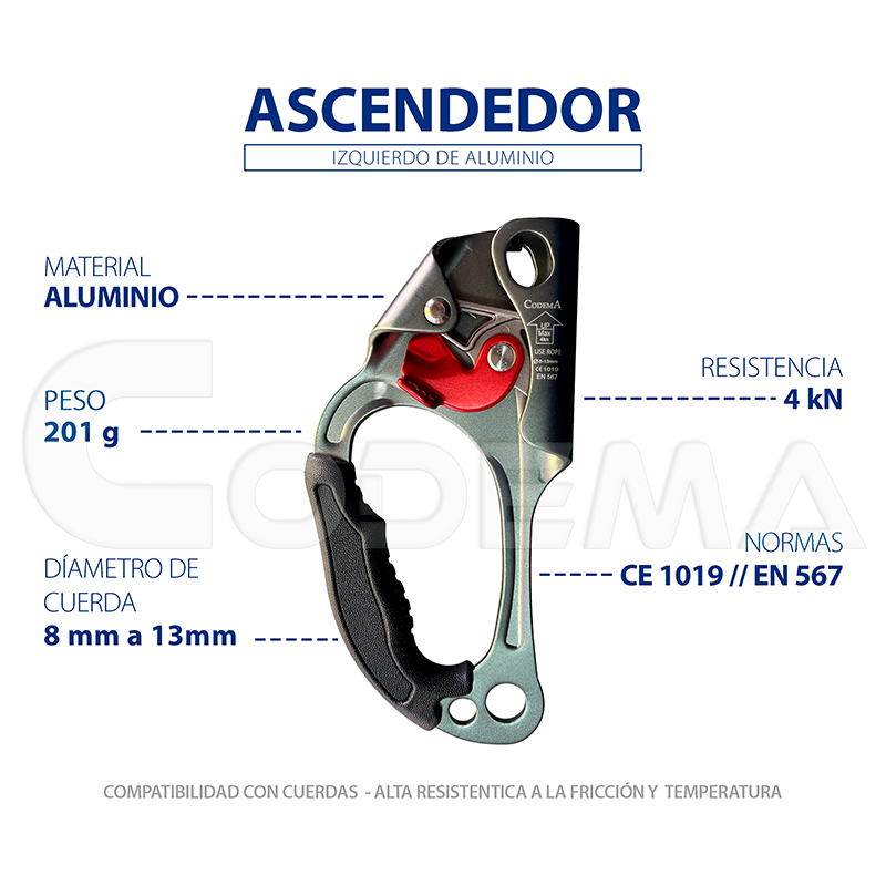 Puño Ascendedor Izquierdo CODEMA 590028L
